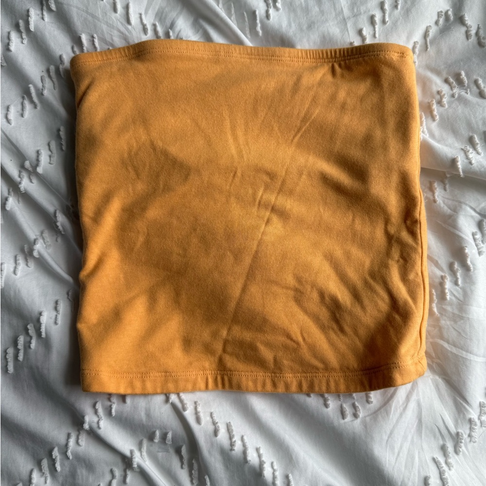 Orange tube rope